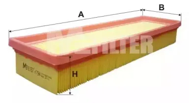 K 794 MFILTER Воздушный фильтр K 794 MFILTER Воздушный фильтр